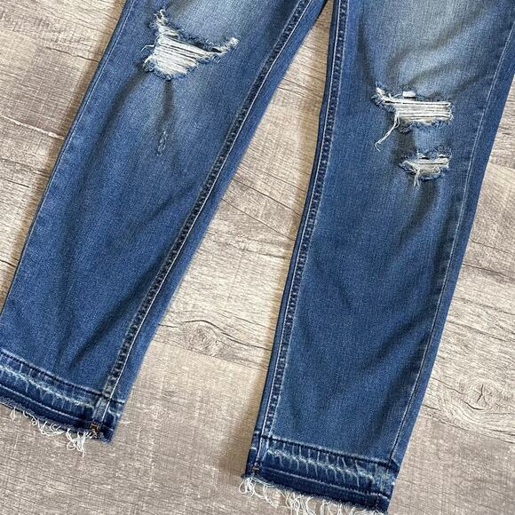 KUT from the Kloth Naomi Fab Ab Ankle Straight Jean Womens 2 (27X27) Hi Rise - Picture 4 of 8